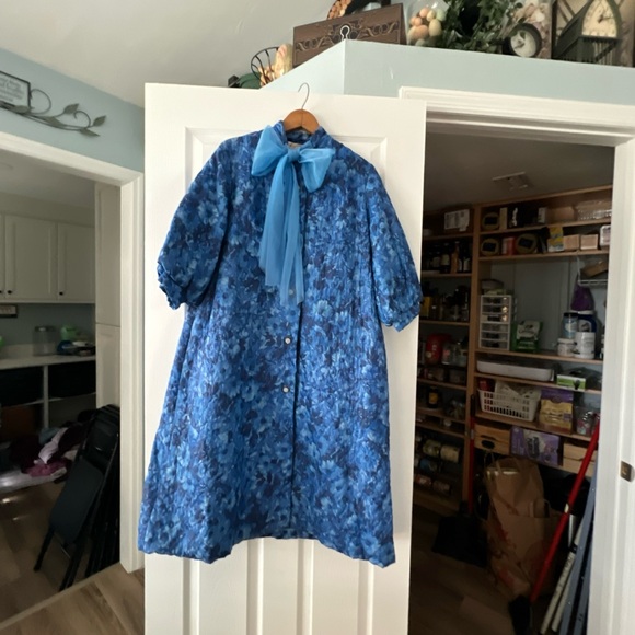 VTG Keyloun Swing dress style house dress lounge wear - Picture 2 of 12